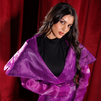 Purple Abaya
