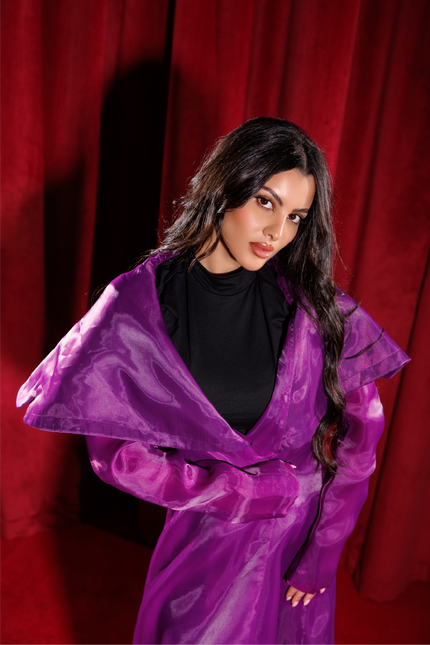 Purple Abaya