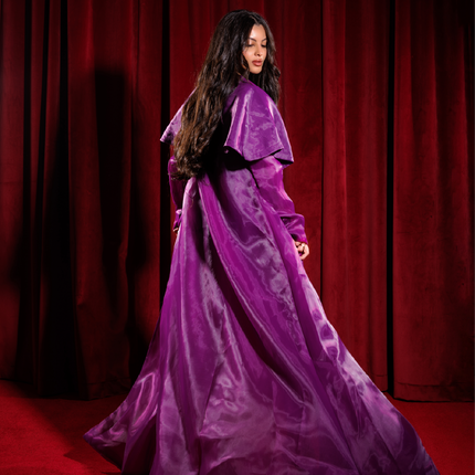 Purple Abaya