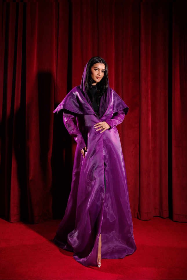 Purple Abaya